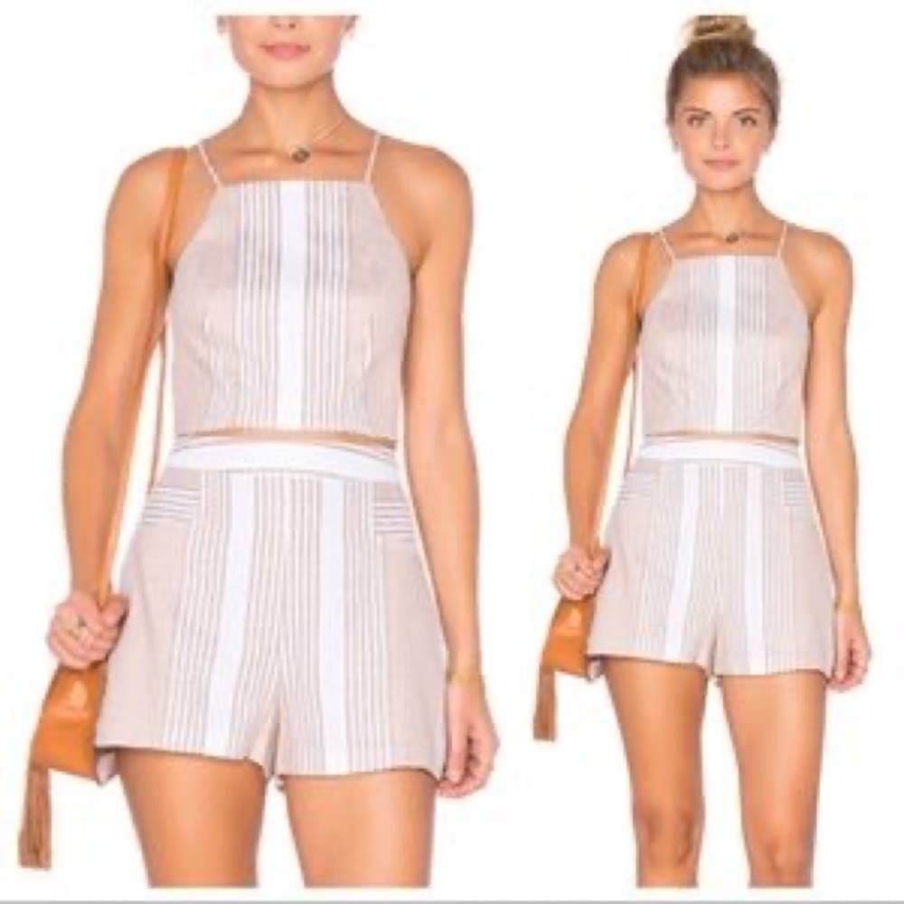 BCBGeneration Striped Shorts